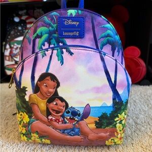 Loungefly Disney Lilo & Stitch Tropical Kids Backpack
